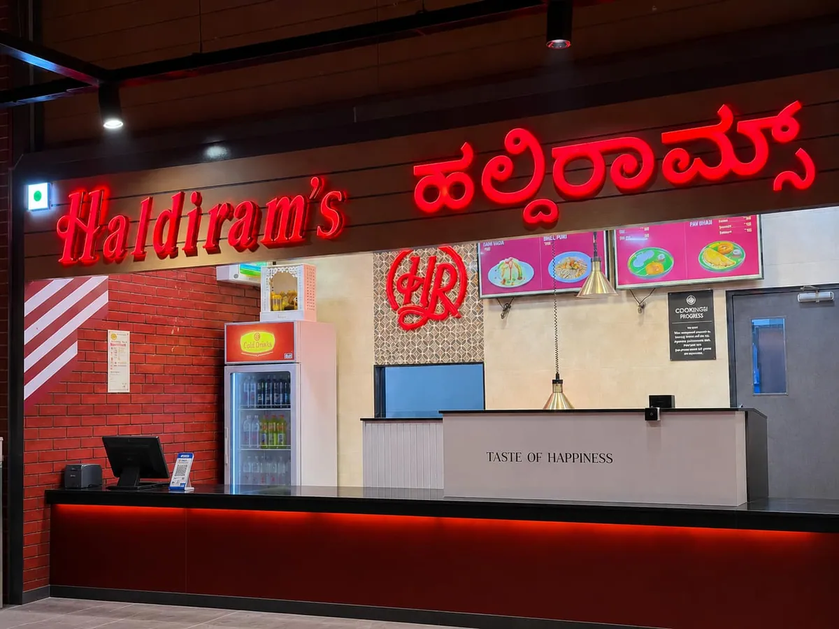 Haldiram's, sweet shop serving south indian, north indian in Brigade Gateway, Bengaluru