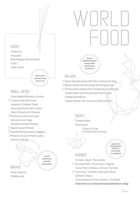 Zencafe at Lower Parel menu card, photo 3