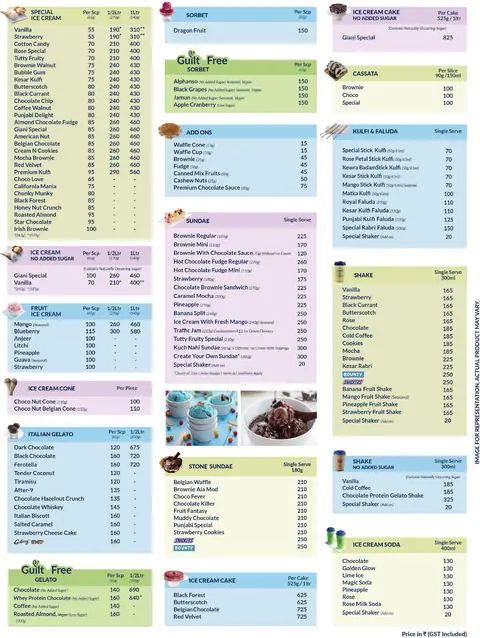 Giani's, sweet shop serving desserts in Keshavpuram, Delhi
