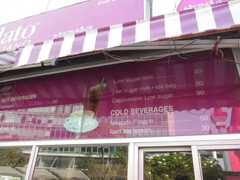 Gelato Italiano, sweet shop serving desserts in Brigade Gateway, Bengaluru