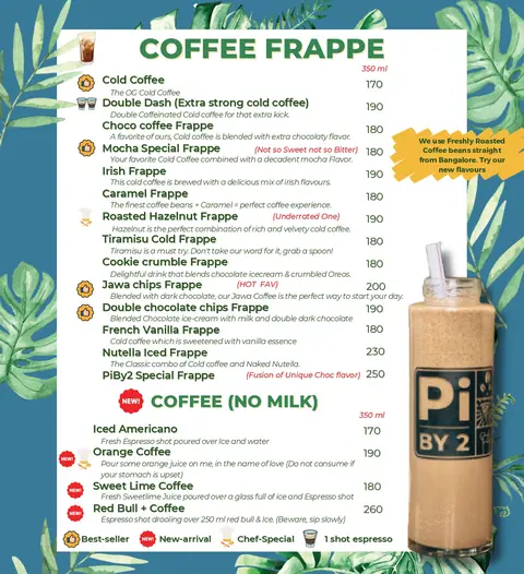 PiBy2 Cafe, cafe serving coffee in Vithal Udyognagar INA