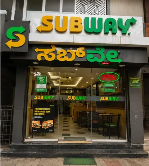 Subway, cafe serving healthy, sandwich in Sunkenahalli, Bengaluru