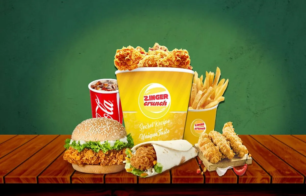 Zinger crunch, restaurant serving american in HBR Layout, Bengaluru