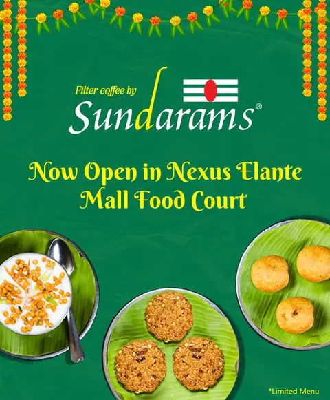 Sundarams South Indian Food, Chandigarh India, restaurant serving south indian in Sector 26E, Chandigarh