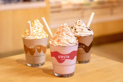Costa Coffee, cafe serving coffee, sandwich in Shivanasamudra, Bengaluru