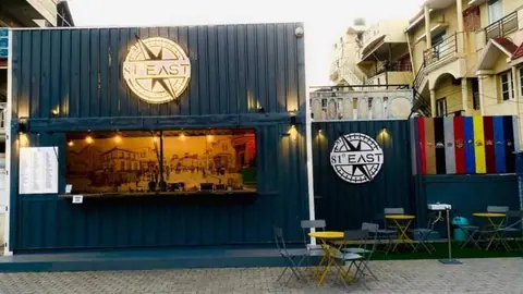 81° East, sweet shop serving street food, american in Kalkere, Bengaluru