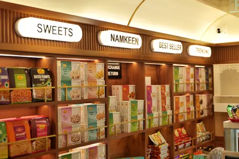 Haldiram's, sweet shop serving south indian, north indian in Cottonpete, Bengaluru