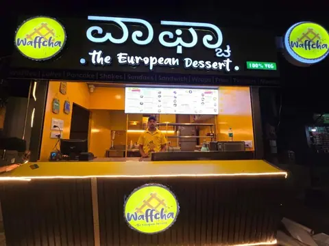 Waffcha - The European Dessert, restaurant serving beverages, desserts in Sulakunte, Bengaluru