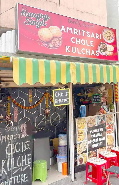 Hungry Singh, restaurant serving north indian in Viswamanava Kuvempu, Bengaluru