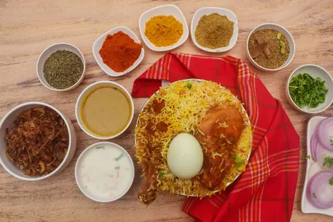 Hyderabadi Biriyani House, restaurant serving biryani, north indian in Doresanipalya, Bengaluru