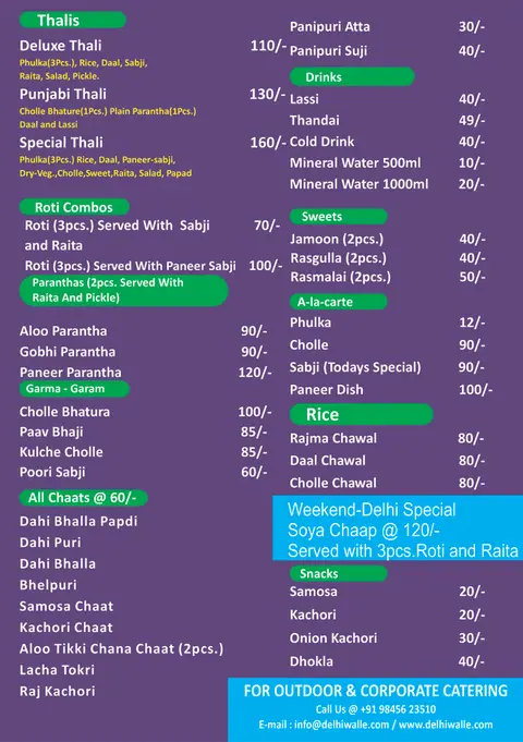 Delhi Walle, restaurant in Dr. A P J Abdul Kalam Enclave, Bengaluru