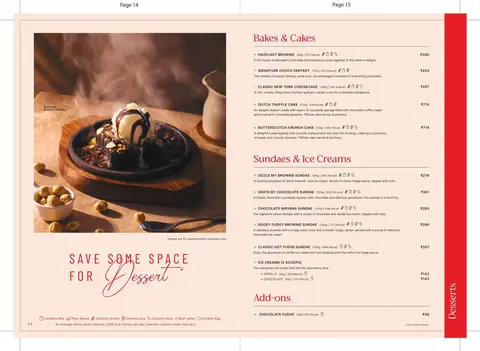 Cafe Coffee Day menu card, photo 3