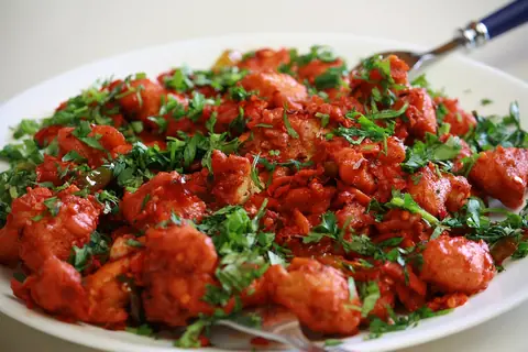 Representative photo of chicken 65 food