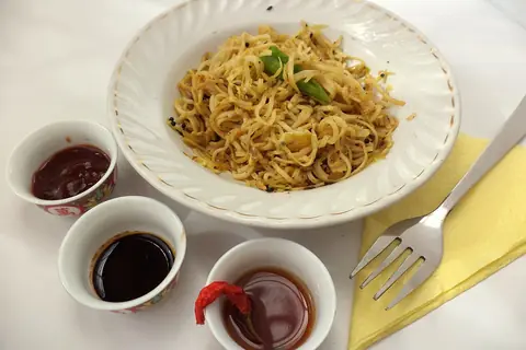 Representative photo of chinese food, not Momo House's own