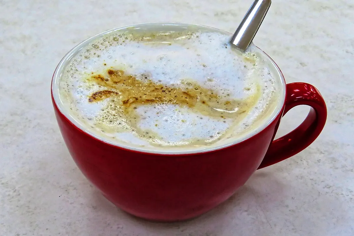 Representative photo of coffee food, not Danish - Cafe & Bakery's own