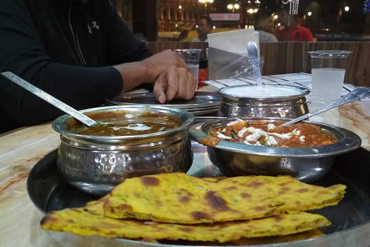 Representative photo of a dhaba, not Shri jee dhaba and family restaurant's own