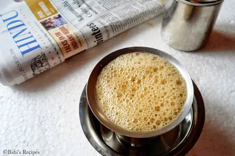 Representative photo of filter coffee food