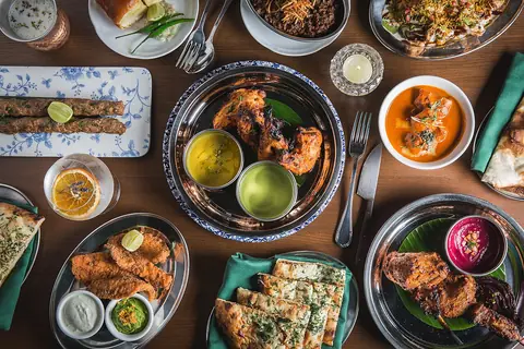 Representative photo of Indian food, not Jaipur Modern Kitchen's own