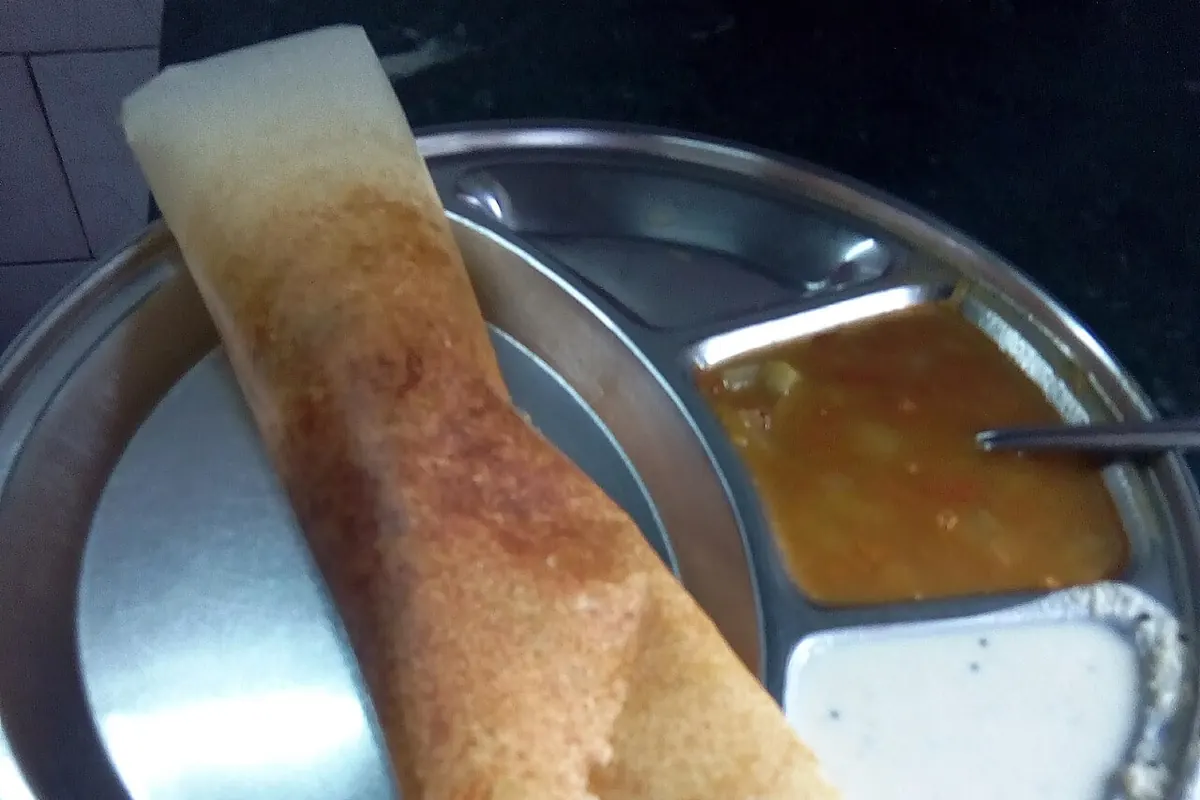 Representative photo of masala dosa food