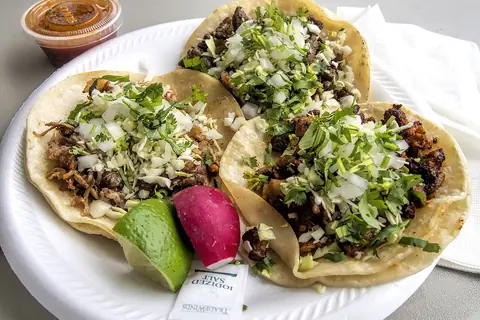 Representative photo of mexican food, not Little Italy's La Pizzeria's own