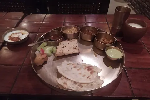 Representative photo of punjabi food, not Baljeet's Amritsari Koolcha's own