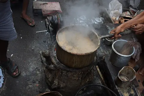 Representative photo of tea food, not YING CHAI Kitchen's own